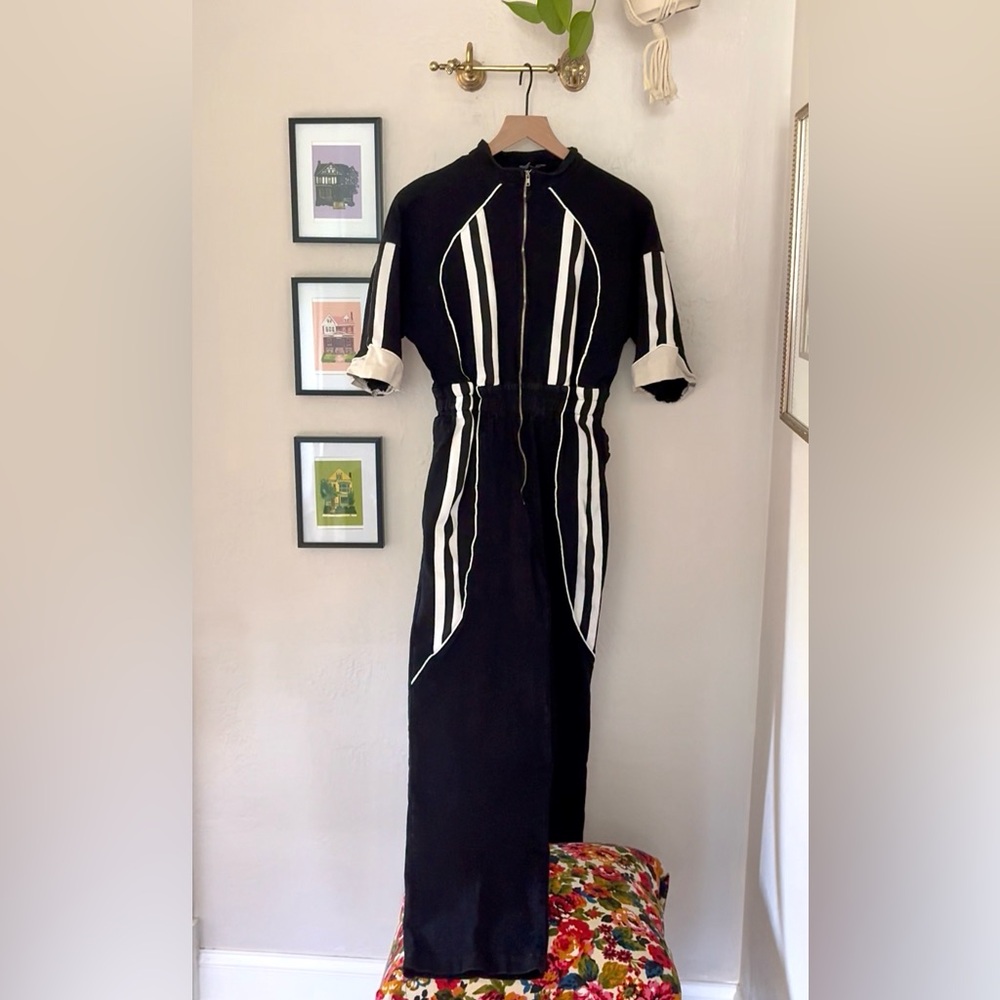 Running Thru Your Mind Jumpsuit - Black